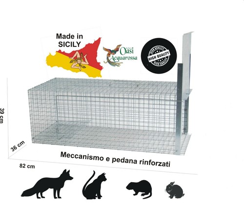 Gabbia trappola per nutrie - gabbia,